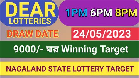 nagaland target number|Nagaland Lottery Target Number, 16/05/2024 Lottery Sambad.